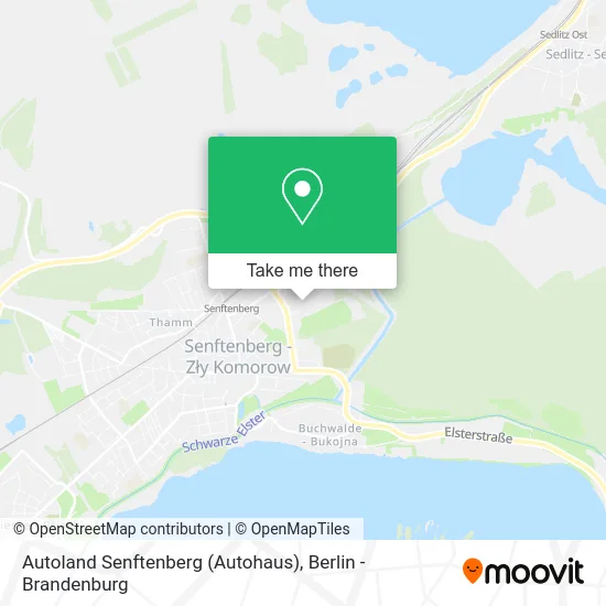Autoland Senftenberg (Autohaus) map