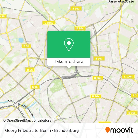 Карта Georg Fritzstraße