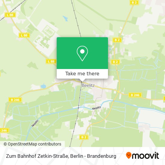 Zum Bahnhof Zetkin-Straße map