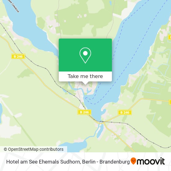 Hotel am See Ehemals Sudhorn map