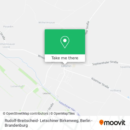 Rudolf-Breitscheid- Letschiner Birkenweg map