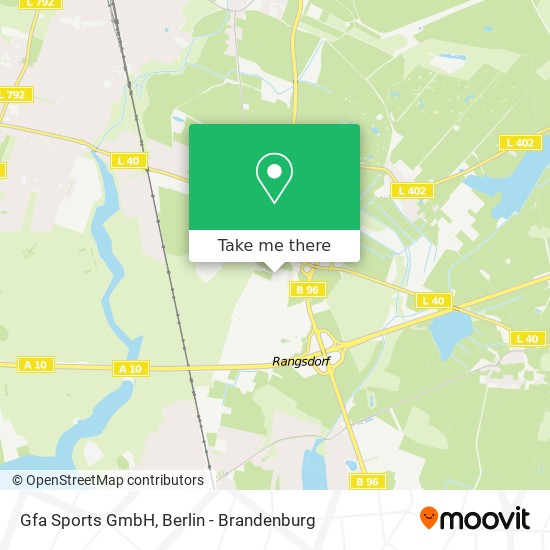 Gfa Sports GmbH map