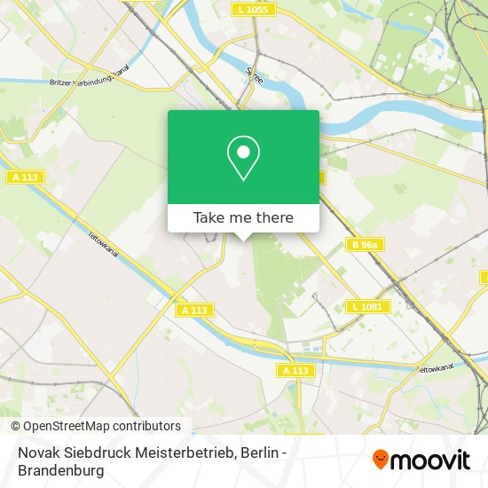Novak Siebdruck Meisterbetrieb map