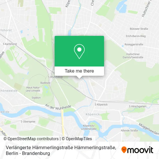 Карта Verlängerte Hämmerlingstraße Hämmerlingstraße