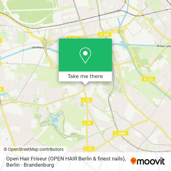 Open Hair Friseur (OPEN HAIR Berlin & finest nails) map