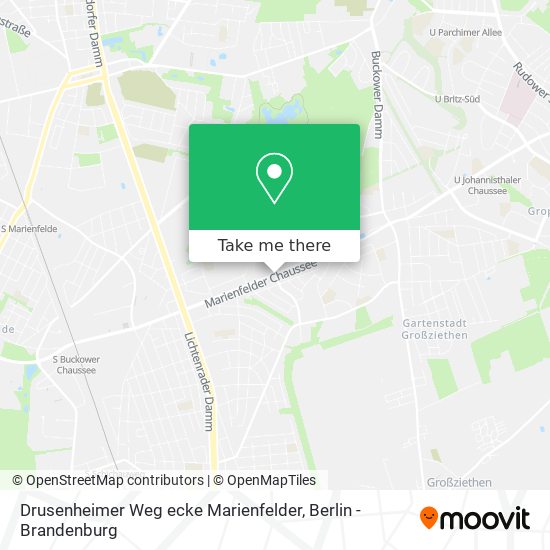 Drusenheimer Weg ecke Marienfelder map