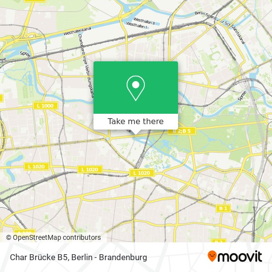 Char Brücke B5 map