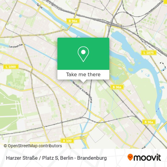 Harzer Straße / Platz S map
