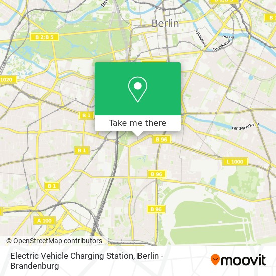 Карта Electric Vehicle Charging Station