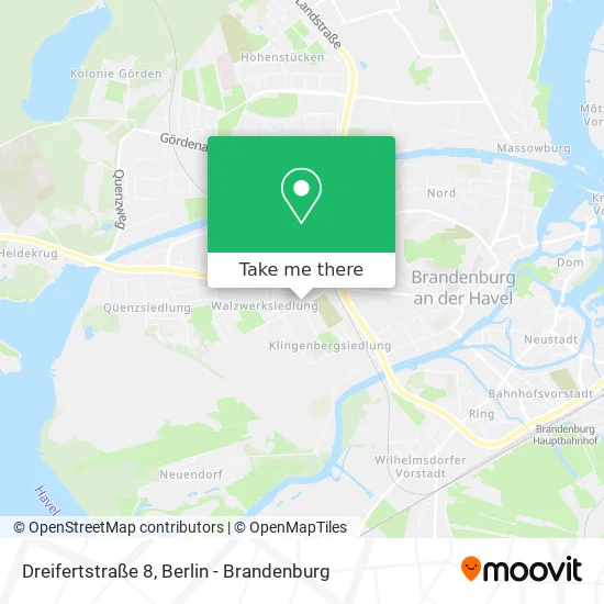 Карта Dreifertstraße 8