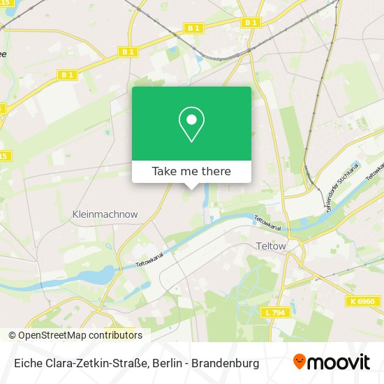 Карта Eiche Clara-Zetkin-Straße