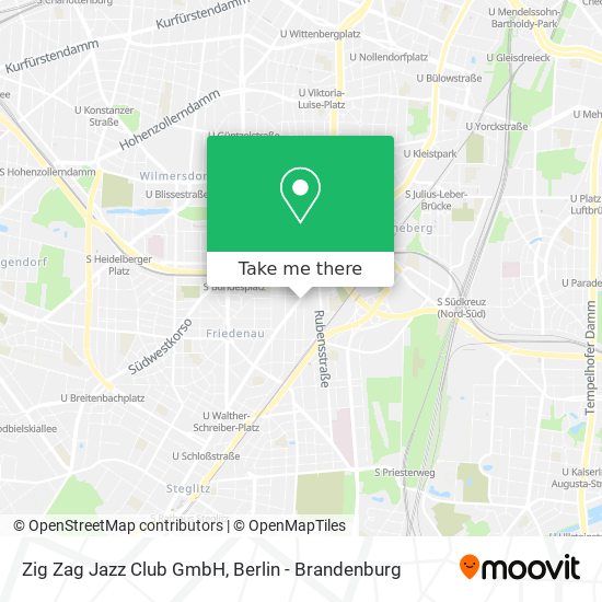 Zig Zag Jazz Club GmbH map