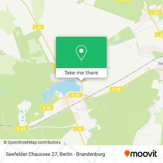 Карта Seefelder Chaussee 27