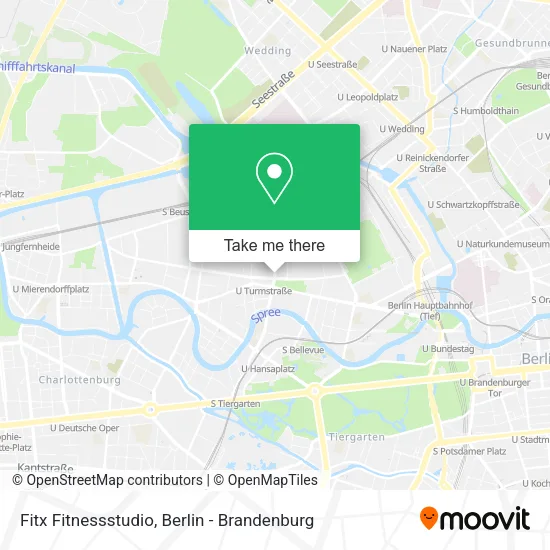 Карта Fitx Fitnessstudio