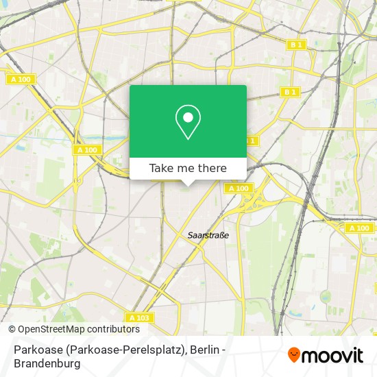 Карта Parkoase (Parkoase-Perelsplatz)