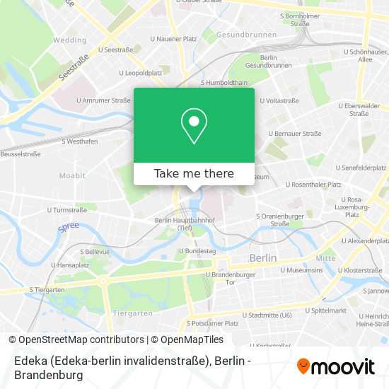 Edeka (Edeka-berlin invalidenstraße) map