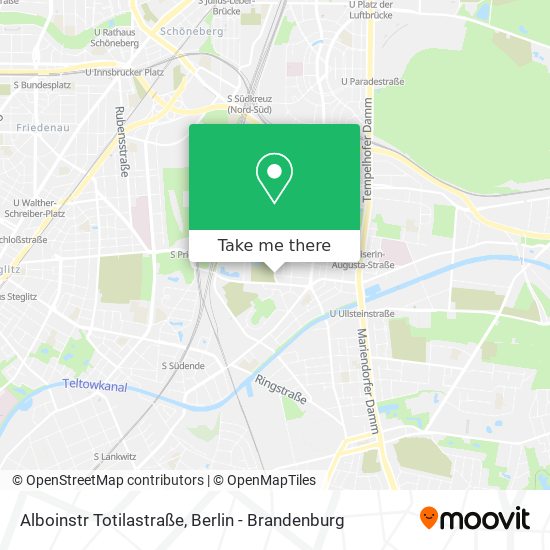 Alboinstr Totilastraße map