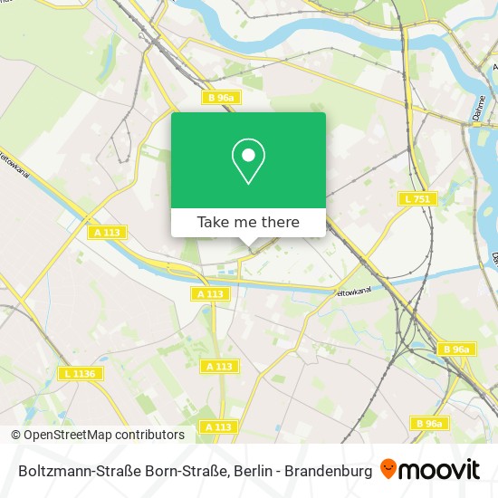 Boltzmann-Straße Born-Straße map