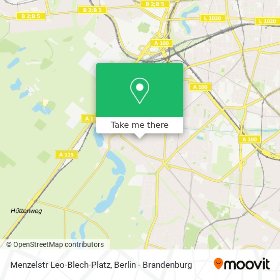 Menzelstr Leo-Blech-Platz map