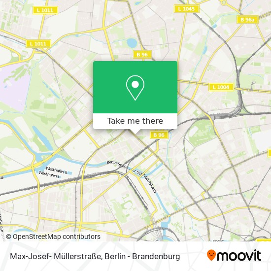 Карта Max-Josef- Müllerstraße