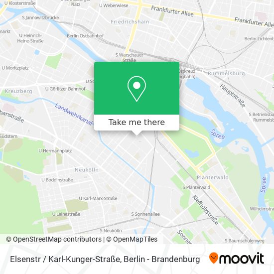 Elsenstr / Karl-Kunger-Straße map