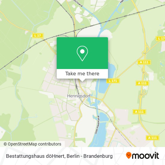 Bestattungshaus döHnert map