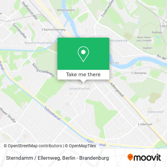 Sterndamm / Ellernweg map