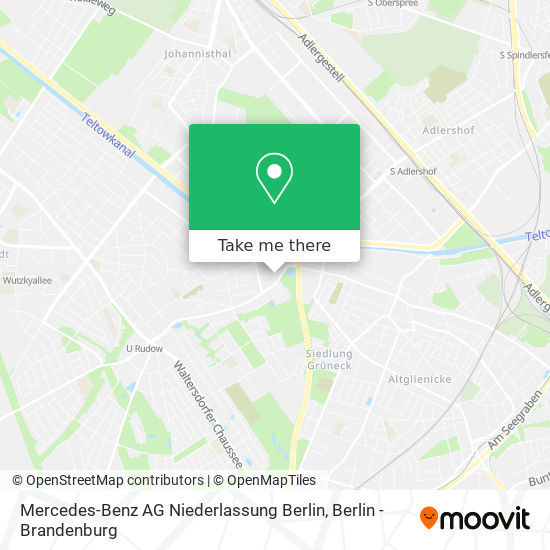 Mercedes-Benz AG Niederlassung Berlin map