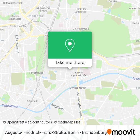 Augusta- Friedrich-Franz-Straße map