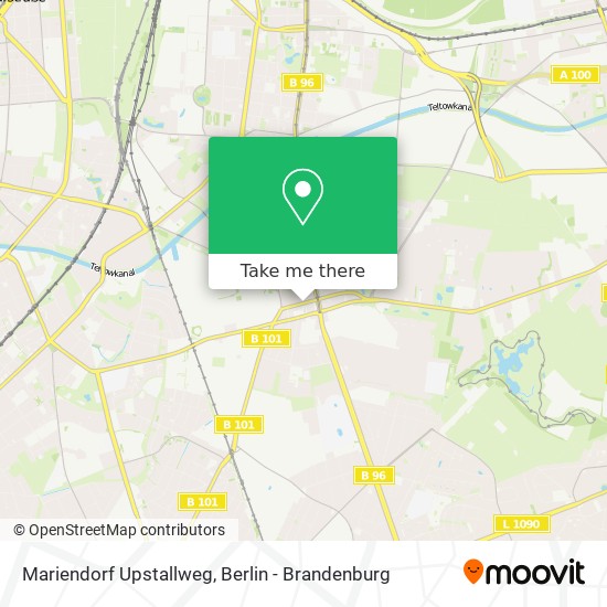Mariendorf Upstallweg map
