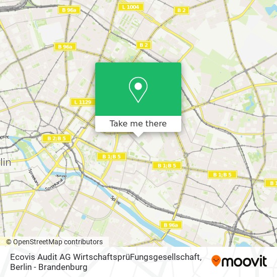 Ecovis Audit AG WirtschaftsprüFungsgesellschaft map