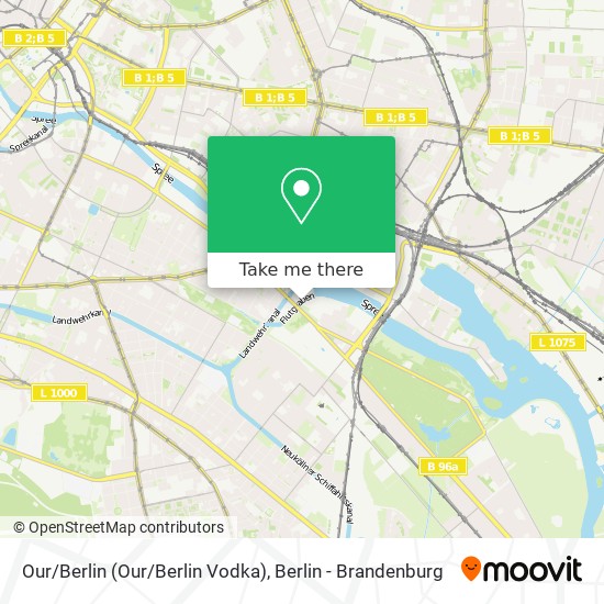 Our/Berlin (Our/Berlin Vodka) map
