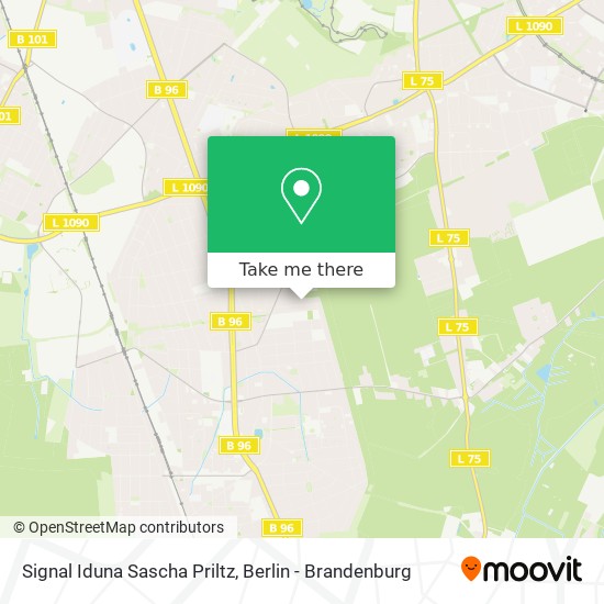 Signal Iduna Sascha Priltz map