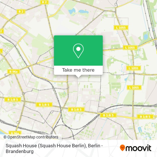 Карта Squash House (Squash House Berlin)