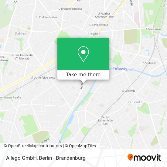 Allego GmbH map