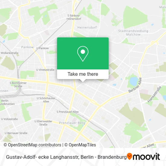 Карта Gustav-Adolf- ecke Langhansstr
