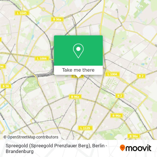 Spreegold (Spreegold Prenzlauer Berg) map