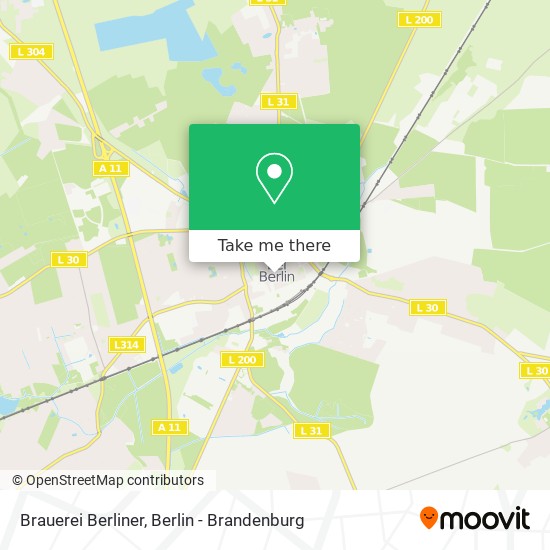 Brauerei Berliner map