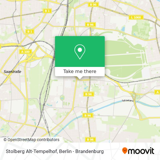 Карта Stolberg Alt-Tempelhof