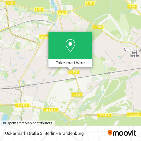 Uckermarkstraße 3 map