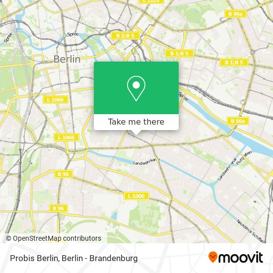 Карта Probis Berlin
