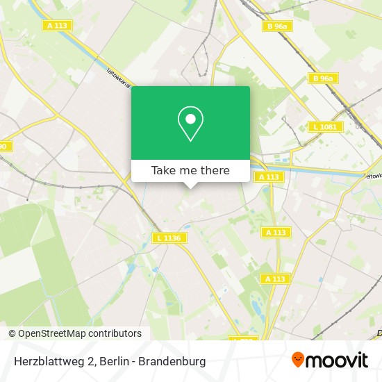 Herzblattweg 2 map