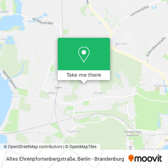 Карта Altes Ehrenpfortenbergstraße