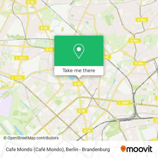 Cafe Mondo (Café Mondo) map