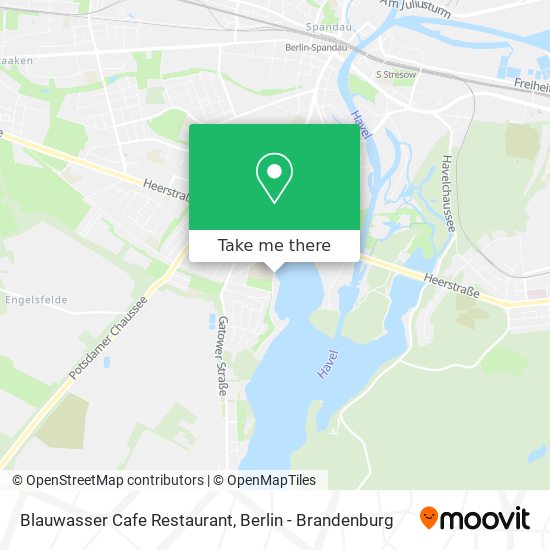 Blauwasser Cafe Restaurant map