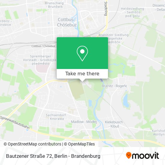 Bautzener Straße 72 map