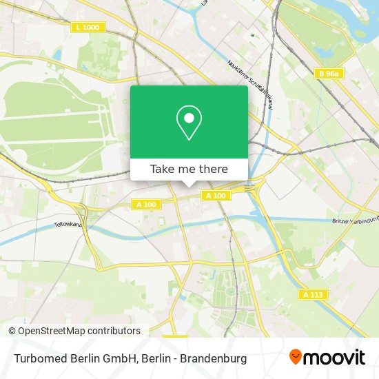 Turbomed Berlin GmbH map