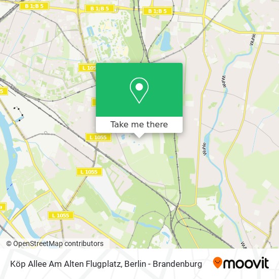 Köp Allee Am Alten Flugplatz map