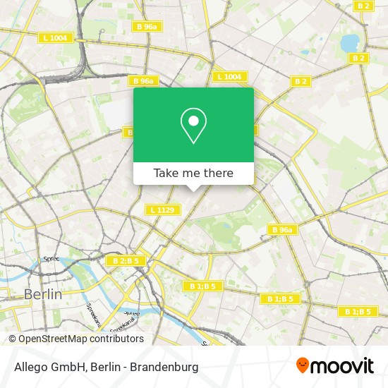 Allego GmbH map