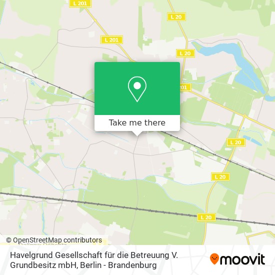 Havelgrund Gesellschaft für die Betreuung V. Grundbesitz mbH map